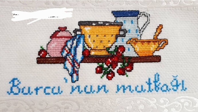 Hiç etamin işlediniz mi, yeni başlayanlar için basit etamin önerileriniz var mı?
