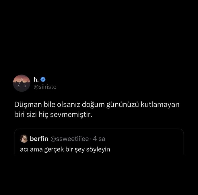 Sevilmediğiniz halde sevildiğinizi hissettiniz mi?