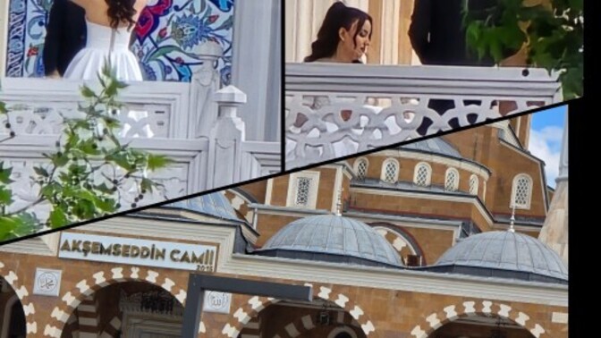 Camii de fotoğraf çekilen Gelinler& Damatlar hakkında ne düşünüyorsun?