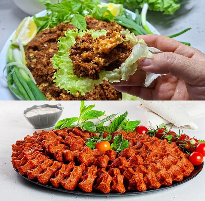 Çiğköfte etli mi olmalı yumurtalı mı?