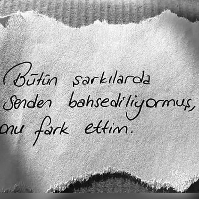 Sevince dinlediğiniz şarkılarda onu arıyor musunuz?