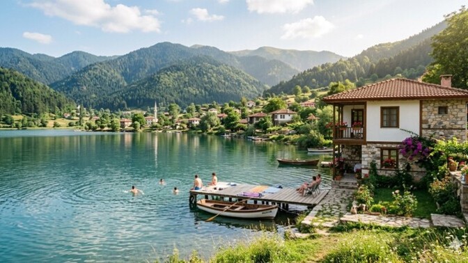 Evinizin yakınında bir nehir veya göl var mı?