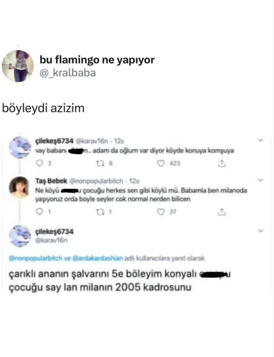 Köyde yaşamayı hakir görüp İtalyada yaşayanlardan mısınız?