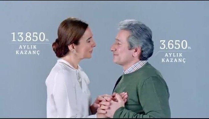 Bir erkeğin maaşı en az kaç TL olmalı?