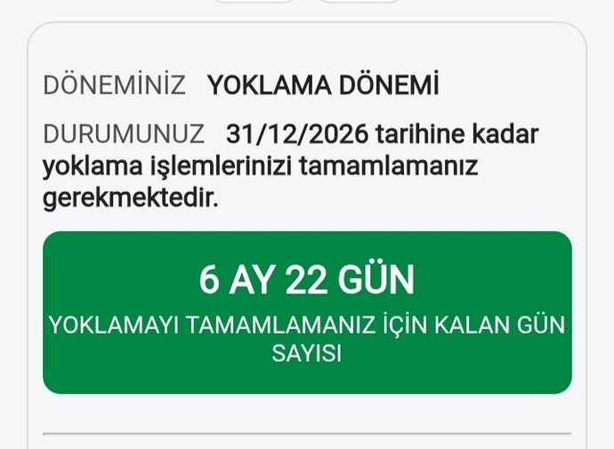 Üniversitede 1. sınıfken e-devletimde 6 ay sonra askerlik yazması normal mi?