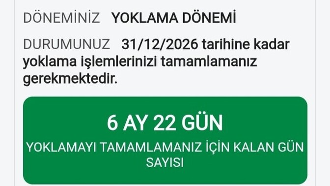 Üniversitede 1. sınıfken e-devletimde 6 ay sonra askerlik yazması normal mi?