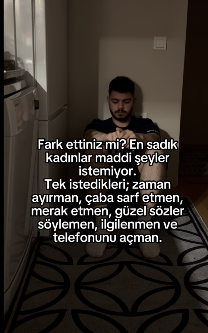 Erkekler bunu ne zaman anlayacak?