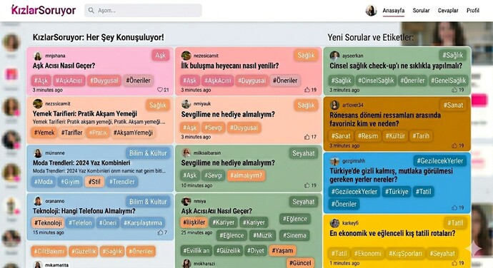 KSde her soru etiketi farklı bir renkte olsaydı daha güzel olmaz mıydı?