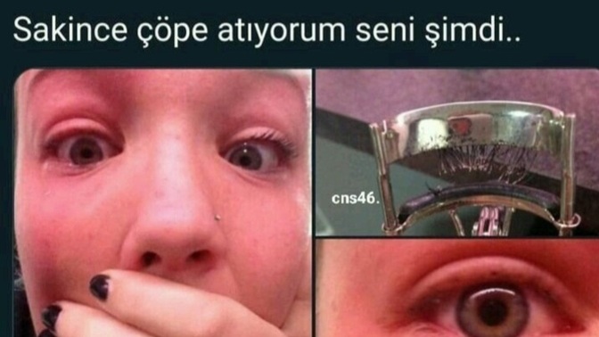 Çöpe attığınız makyaj malzemeleri var mı?