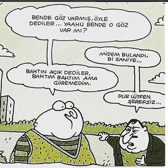 Sizde o göz var mı? Gözü olanın gözü çıksın mı?
