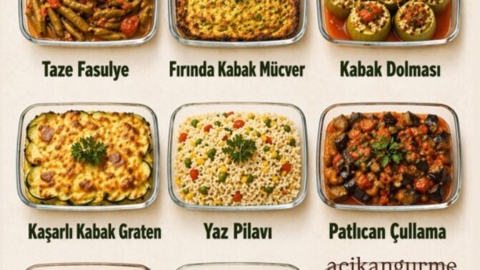 Favori yaz yemeğin hangisidir?