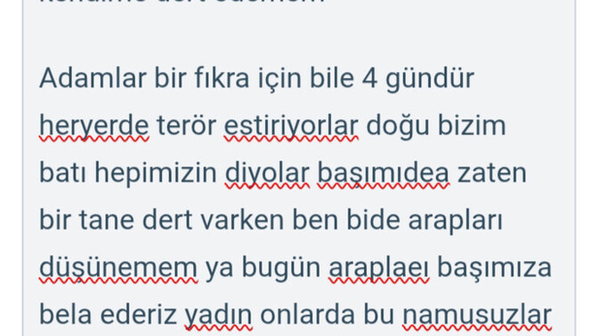 Gazzeyi ve Arapları seviyormusunuz?
