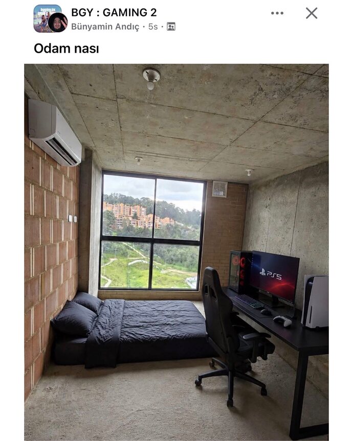 Böyle bir odada kalır mısın?