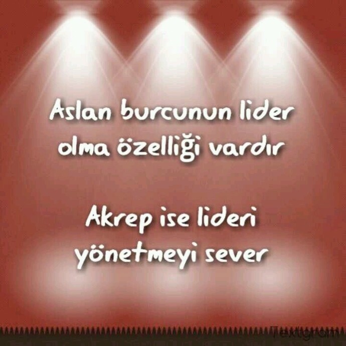 Akrep kadını ve aslan erkeği evlenirse?