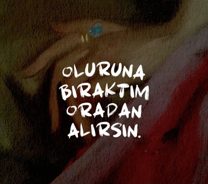“Oluruna bıraktım” dediğin bir konu var mı?