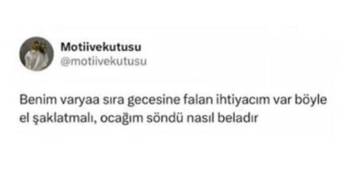 Urfa sıra gecesi yapalım mııı?