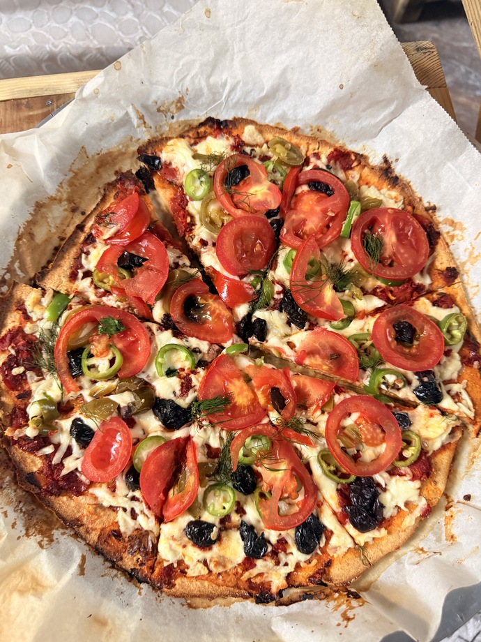 Nasıl olmuş sizce yulaf pizza?