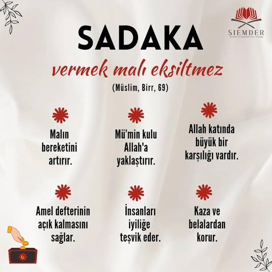 En son ne zaman sadaka verdiniz?