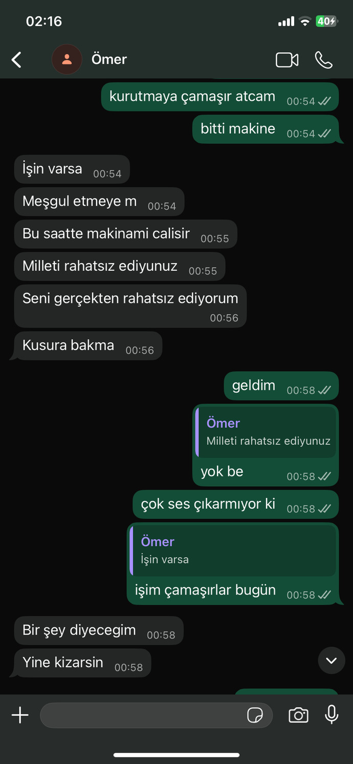 Fazla mı tepki vermişim?