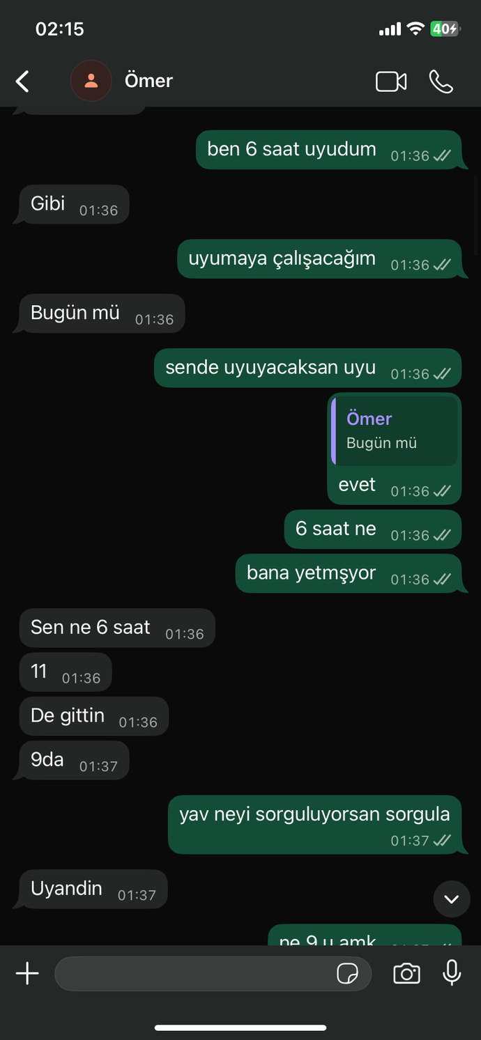 Fazla mı tepki vermişim?