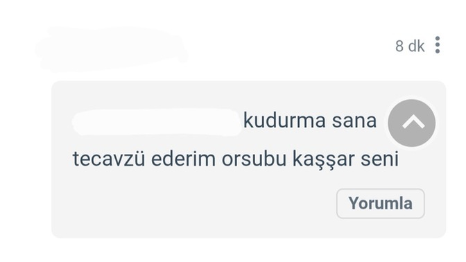 Sitede bu tarz kriminal tiplerin hesaplarının direkt olarak kapatılması gerektiğini düşünüyorum. Siz ne düşünüyorsunuz?