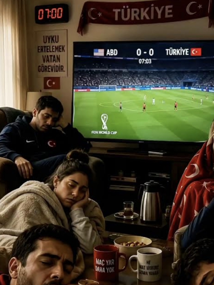 Çabuk duvardaki yazıyı okuyun, uyumayın alarmları kurun bee 😄