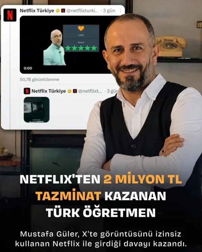 Netflix izinsiz fotoğraf ve video paylaşsa tazminat davası açar mısınız?