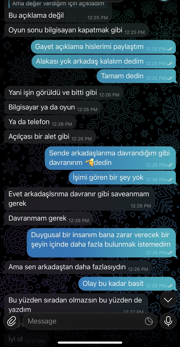 Flörtü bitirdiğim, arkadaş kalalım dediğim eski flörtüm hâlâ yazıyorsa ne yapmalıyım?