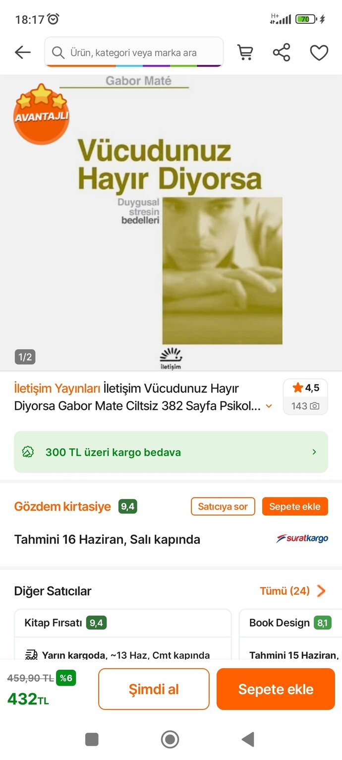 En son hangi kitabı aldın?