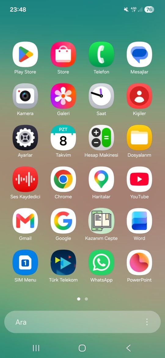 Telefonunuzda kaç tane uygulama var?