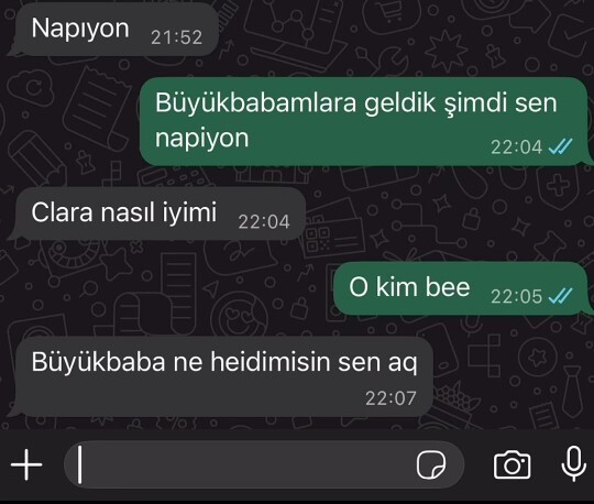 Siz büyük baba mı diyorsunuz yoksa dede mi?