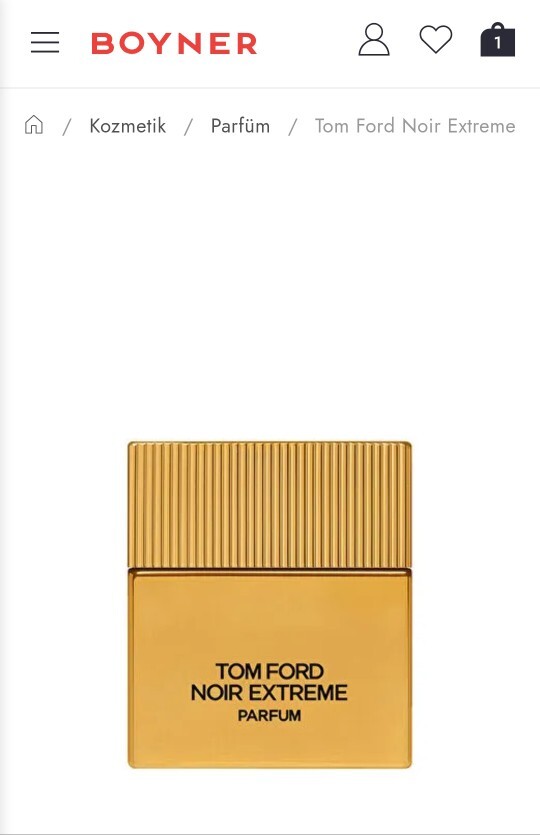 Tom Ford Noir Extreme Parfum altın şişe nasıldır, kalıcılığı ve kokusu nasıl?