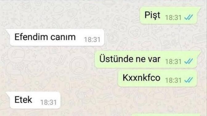 Gece gece “üstünde ne var?” diye mesaj atan sevgili meraktan mı, fesatlıktan mı soruyordur?