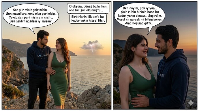 Senin en dikkat çekici yerine şiir yazılsaydı, nerene şiir yazılmış olurdu?