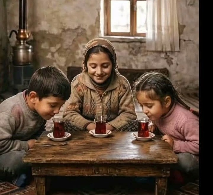 Çayımız da çöp çıkınca misafir gelirdi. süzgeçler de engel oldular eğlencemize off offf🙃🫤?