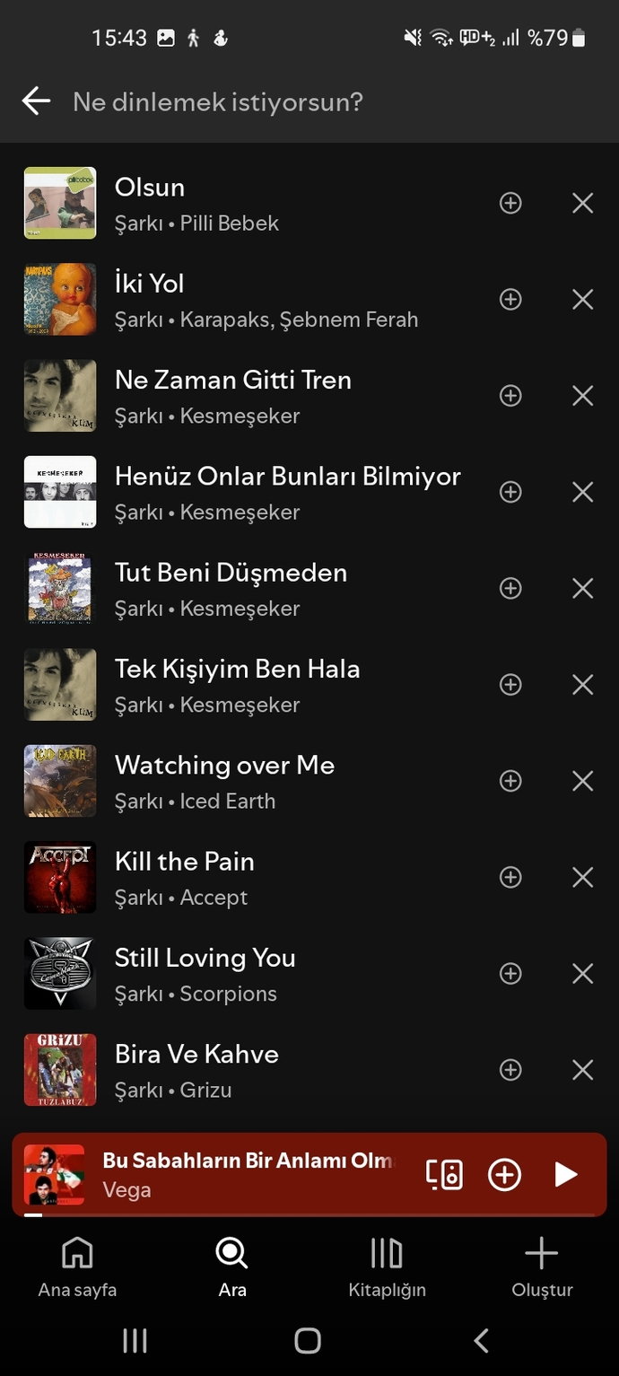 Son zamanlarda neler dinlediniz?