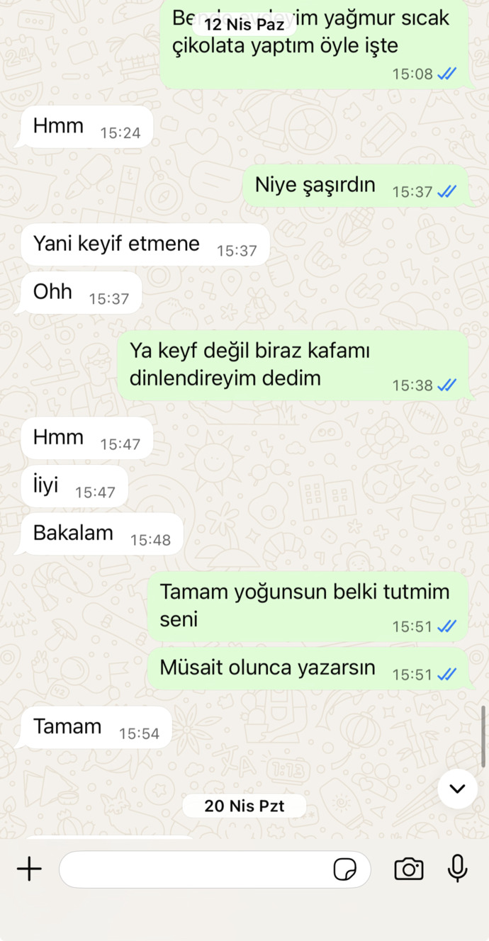 Sevgilim günlerce yazmayınca ben mi abartıyorum, yoksa ilişkiyi bitirmekte haklı mıyım?