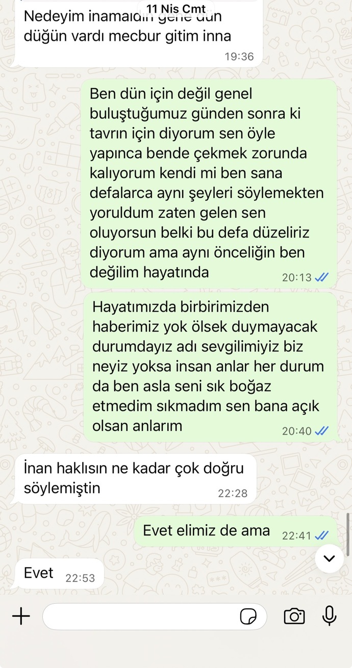 Sevgilim günlerce yazmayınca ben mi abartıyorum, yoksa ilişkiyi bitirmekte haklı mıyım?