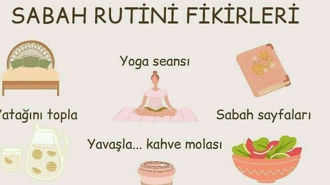 Günaydın :) güne başlama rutininiz nedir?