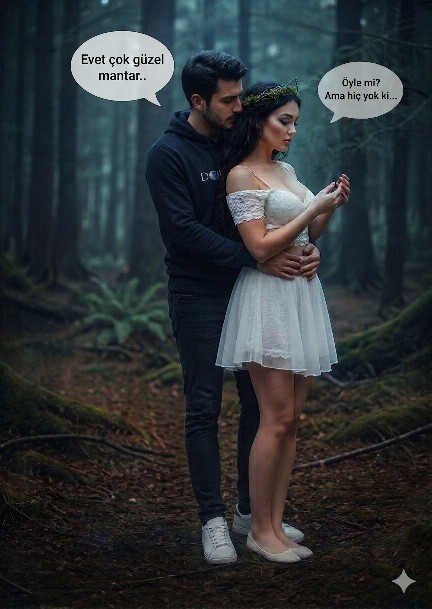 Deli gibi misiniz?