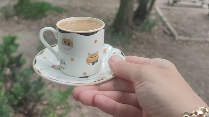 Doğada bi kahveye ne dersiniz 🌲🌳🌿😋?