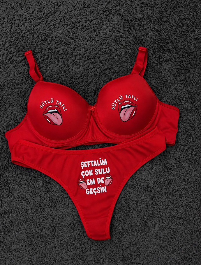 Partneriniz böyle bir iç çamaşırı hediye etse ne yaparsınız?