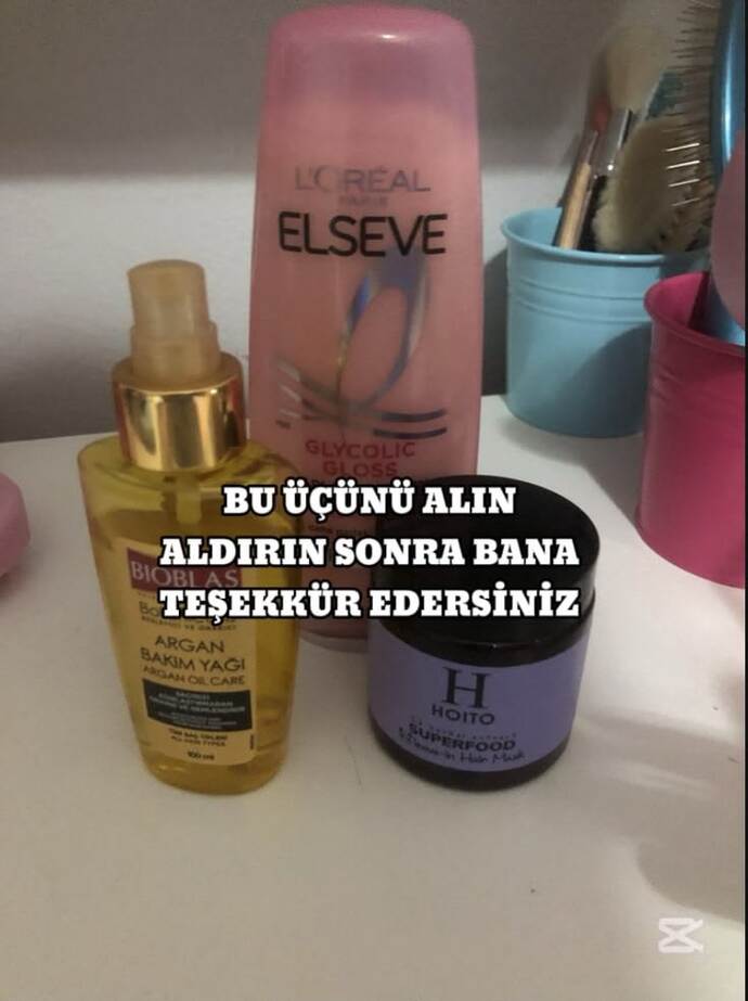 Sizin üçlü saç bakım ürününüz hangisi?