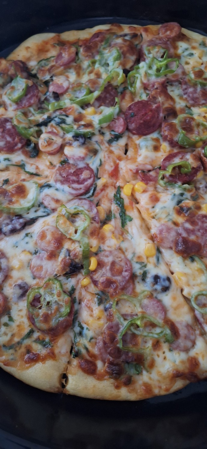 Diyetimin ilk gunu annem pizza yapmis bu bana yapilirmi?