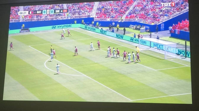 Yatağımdan dünya kupası nasıl görünüyor😂?