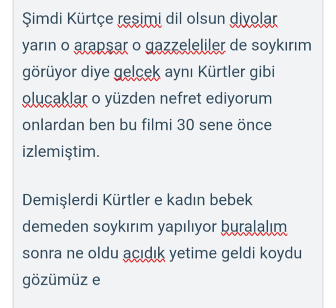 Gazze ve arapları seviyormusunuz?