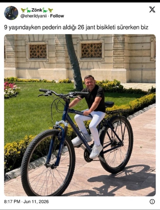 Kendine ait bir bisikletin oldu mu hiç?