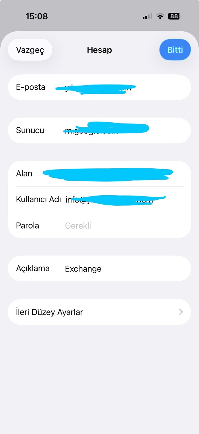 Hangi e-mail seçeneğini kullanıyorsunuz?