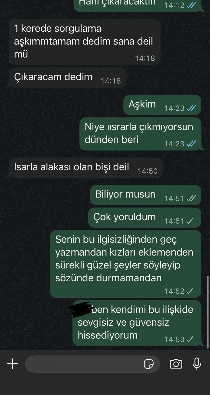 Sizi bu kadar kıran bir sevgiliniz olsa terk eder miydiniz onu?