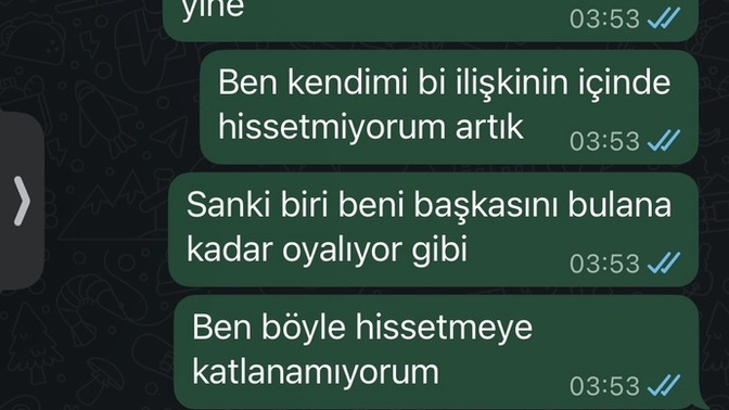 Sizi bu kadar kıran bir sevgiliniz olsa terk eder miydiniz onu?